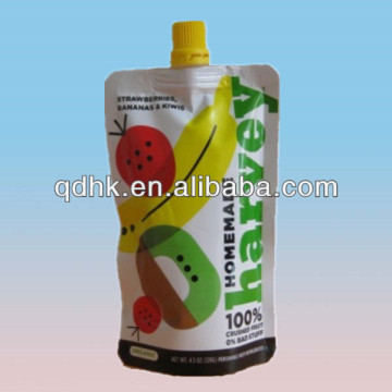 Heat sealling newly spout pouch