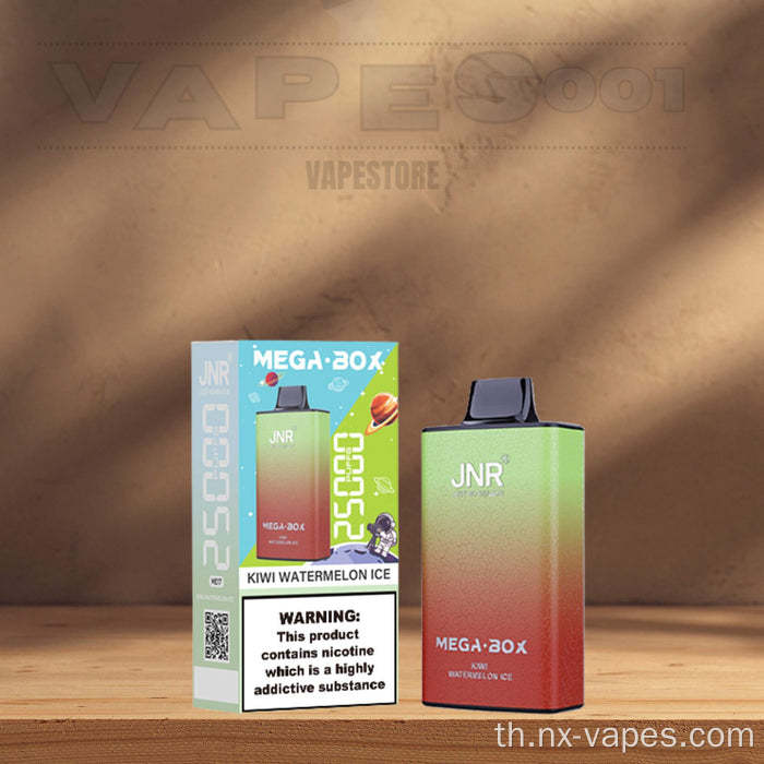 JNR MEGA BOX 25000 พัฟทิ้ง VAPE WHOLESALE