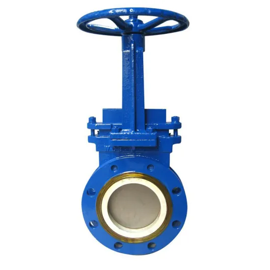 Flanged type knife gate valve
