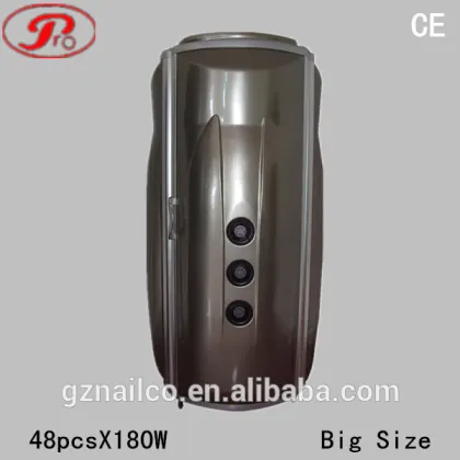 Tanning beds manufacturers offer leather tanning machine/solarium tanning bed with 48pcs UV lamps