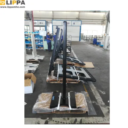 Steel Coil Forklift with Carpet Boom Attachment: Coil Boom Lifter