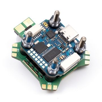 iFlight Star Fox BLITZ Mini F4 Flight Controller with 55A 32-bit 4-in-1 ESC Power Module for FPV Drone Upgrade