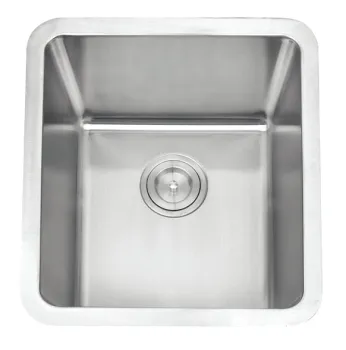 Cupc Stainless Steel Radius 25 Single Bowl Sink for Kitchen