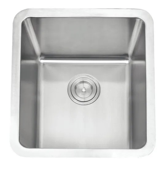 Cupc Stainless Steel Radius 25 Single Bowl Sink for Kitchen