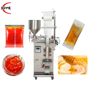Automatic Hotel Soap Bag Packaging Machine for Sauce, Peanut Butter, and Coffee Creamer