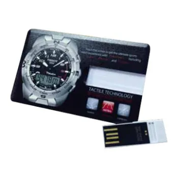 Relief Card USB 2.0 Flash Drives, Can be Put in Wallet, Full Printing/1-16GB/Used as Promotional Gif