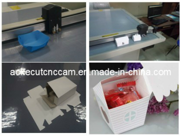 Transparent PVC Gift Box Sample Maker Cutter Machine
