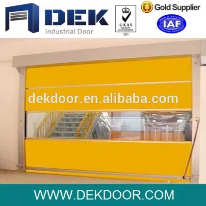 Durable pvc fast automatic electric door