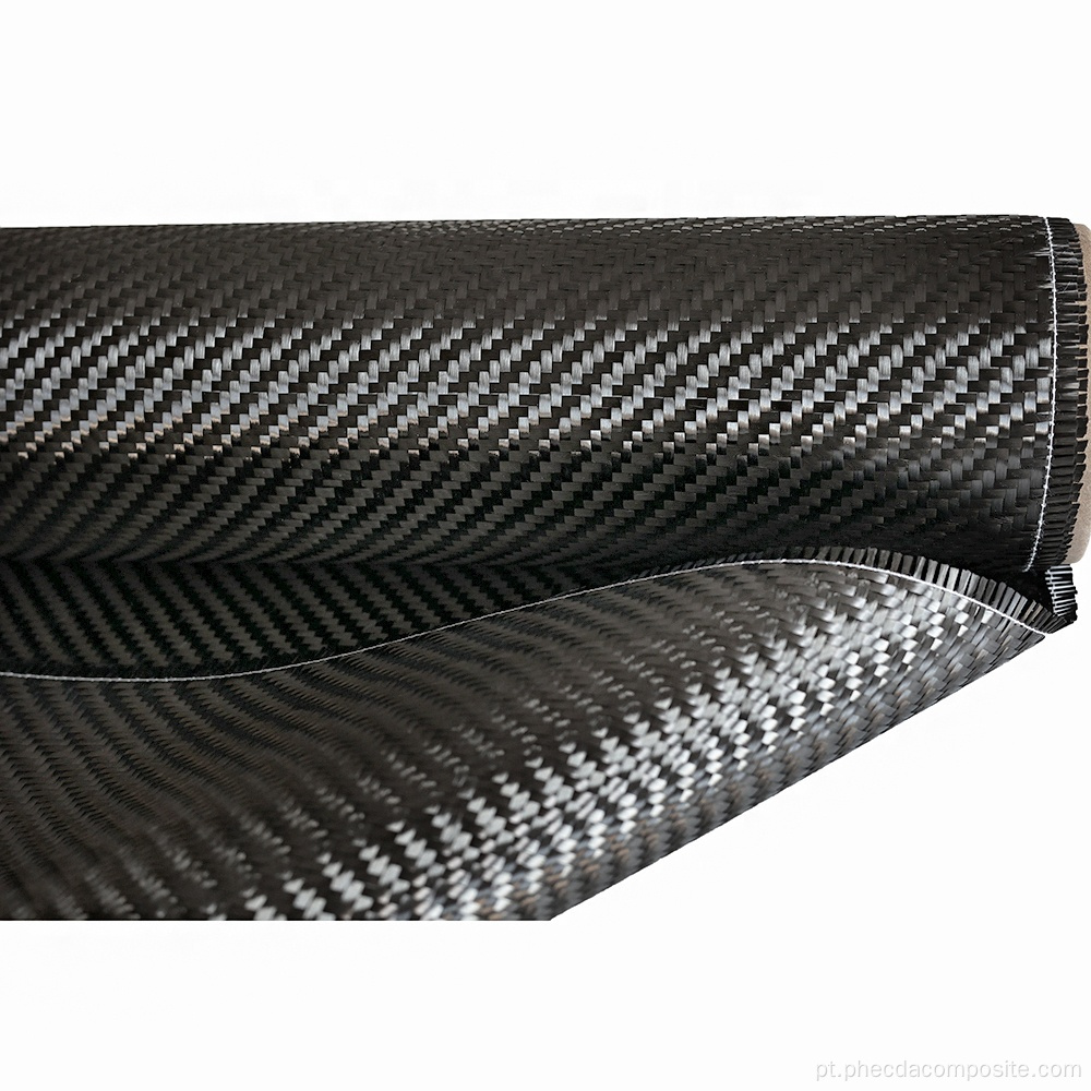 rolo de tecido de fibra de carbono de 6k de alta qualidade