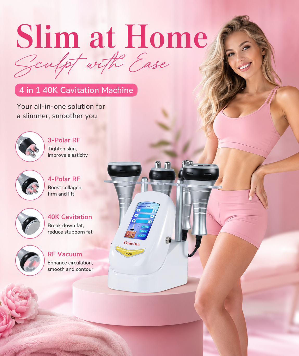 40k cavitation machine