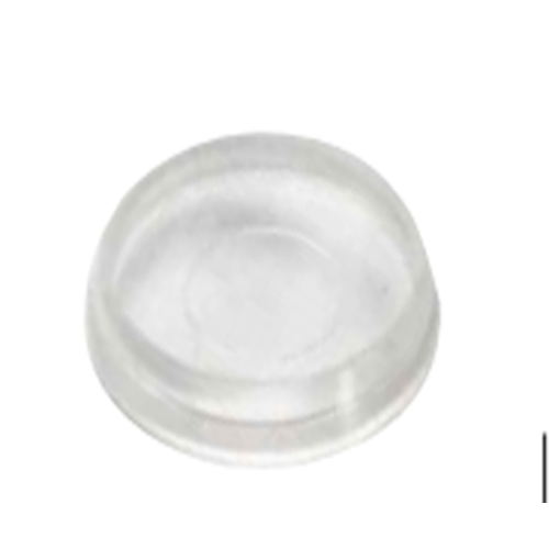 Transparent plastic caster cup
