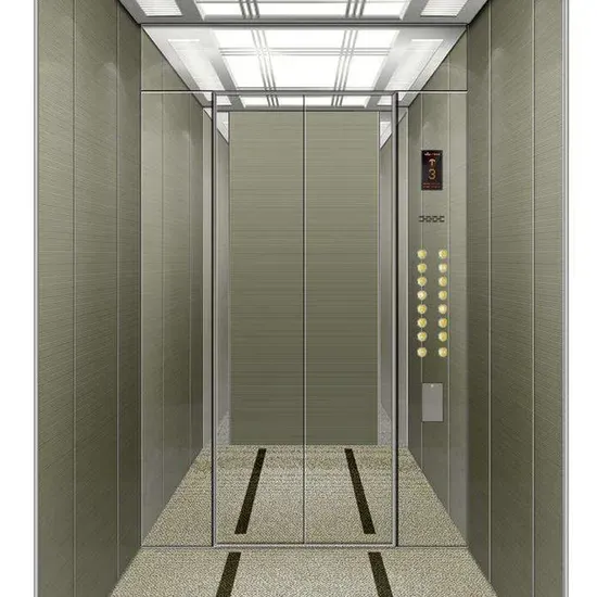 Economic Control Traction Cargo Elevator