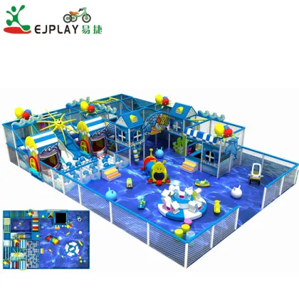Soft Play Ball Pit and Slide: Children's Indoor Climbing Structures for Playgrounds