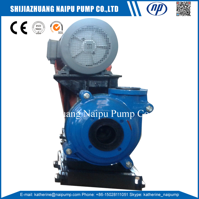 75ZJR Hypalon Rubber Horizontal Mining Pump