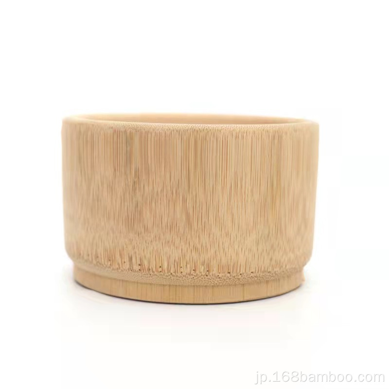 高品質の竹の化粧品コンテナキャンドルワックスチューブ