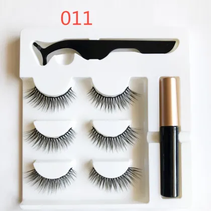 Wholesale Full Strip Lashes Bulk Natural Magnetic Eyelashes