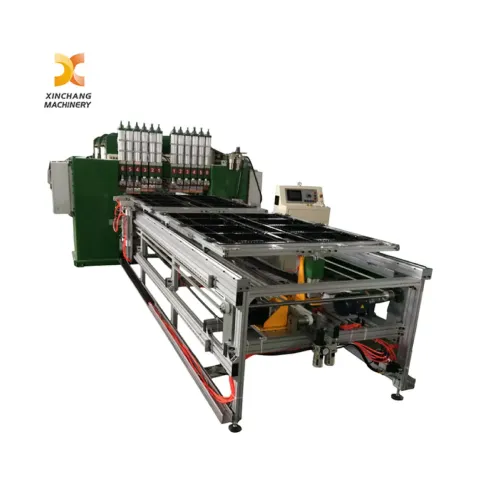 Pneumatic Multi-Point Spot Welder for Metal Storage Racks