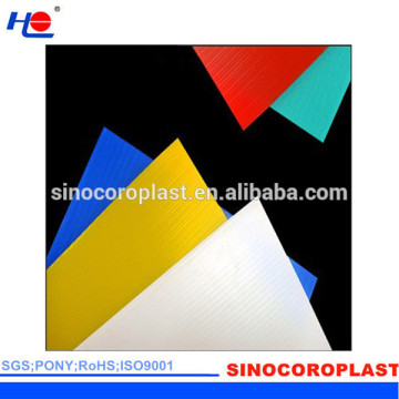 non-corrosive and cleaning pp corrugated cardboard sheets