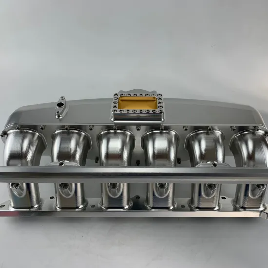 Aluminum Billet CNC Machined N54 Engine Intake Manifold