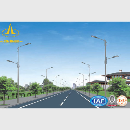 Q235 स्ट्रीट 10 मीटर लाइटिंग पोल