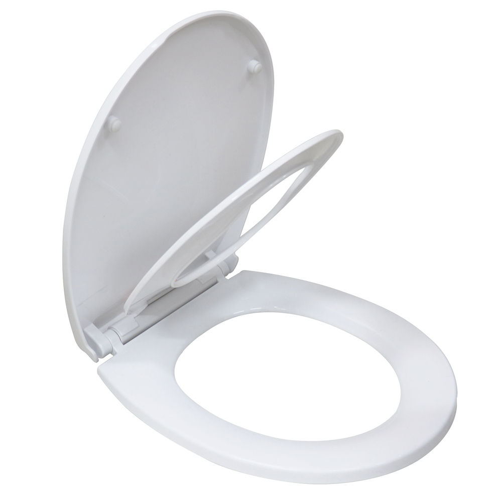 Soft Close Plastic Family Toilet Seat Cover, High Quality Soft Close