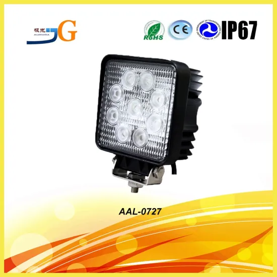 High Quality 27 watt Perfect Working led lights 12v offroad auto 27w led working light for car