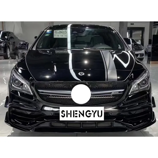 Body Kit for Benz CLA Class W117 (2014-2019) - AMG Style Front & Rear Bumper Kit with Grille and Rear Lip