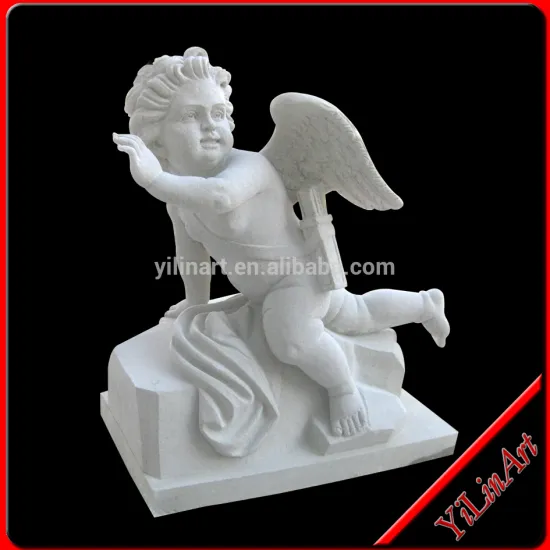 Marble Stone Child Angel Marble Sculpture Statue