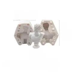 Custom Silicone Mould for Epoxy Resin and Gypsum Venus Head Statue