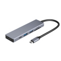 Docking Station Laptop USB C Hub met 4K@60Hz