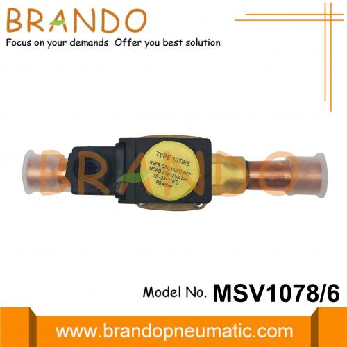 1078/6 3/4 &#39;&#39; Válvula solenoide de tipo Castel de soldadura ODF