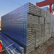 BS1387 Q235 Black Galvanized Square Steel Pipe