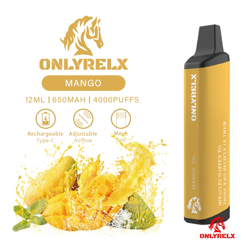 OnlyRelx Max Mesh Coil 4000Puffs одноразовый вейп