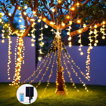 2024 New Design Connectable Warm White Net Lights IP44 Outdoor Garden Decoration