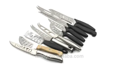 PP handle stainless steel chef knife , cheese cut