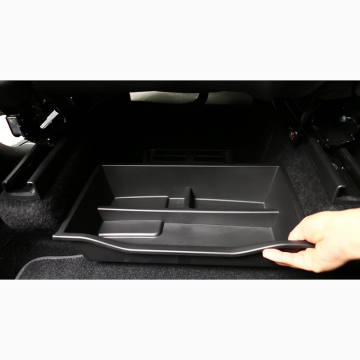 Under Seat and Central Control Drawer Storage Solutions for Tesla Model Y