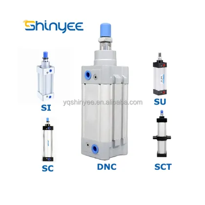 Custom SHINYEE Double Action Pneumatic Air Cylinder with 1000mm Stroke and ISO6431 Standards: Norgren Cylinder