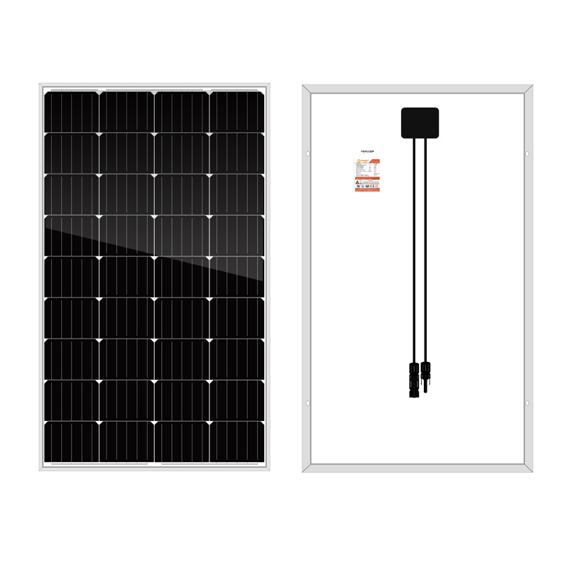 Pannello solare tagliente personalizzato 125W di energia solare