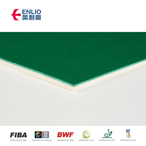 Indoor PVC Badminton Court Matte für synthetische Badminton Court Floor