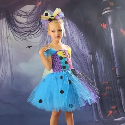 Girls Halloween Sally Princess Tutu Dresses