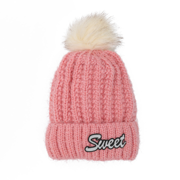 Custom knitted hat baby beanie
