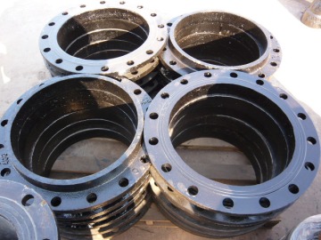 Ductile iron fittings weld on flange