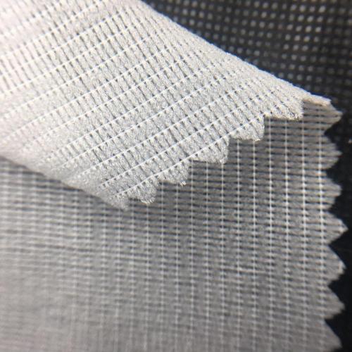 Poliéster Microdot Adhesivo Fusible Tricot Interlining