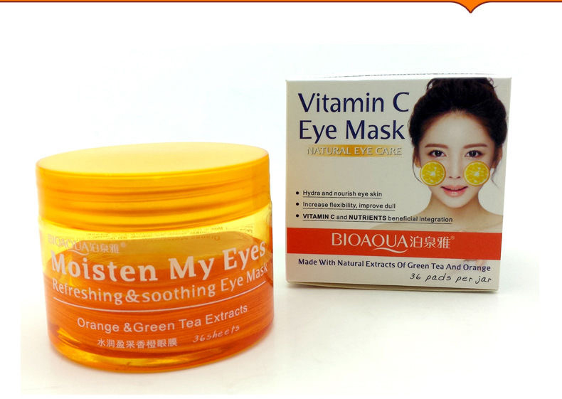 Natural organic Remove dark circles collagen eye mask 