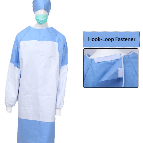 Disposable Non Woven Sterile Hospital Reinforced Gown