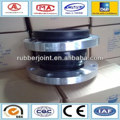 Cylindrical rubber expansion joints oil and gas