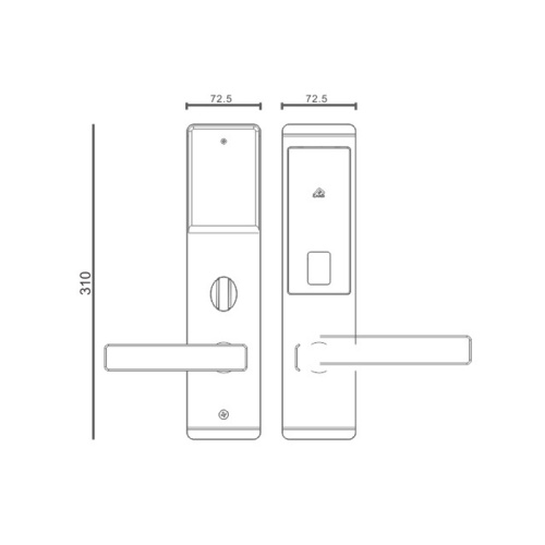 Матовая черная песчаная отделка из нержавеющей стали