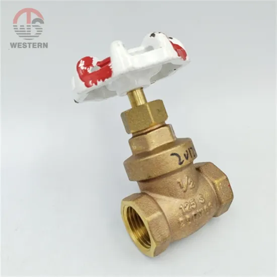 1/4 - 1/2 2 4 3 inch 75mm 125S 200 WOG pn16 female bronze painted manual type  water supply valved brass gate valve