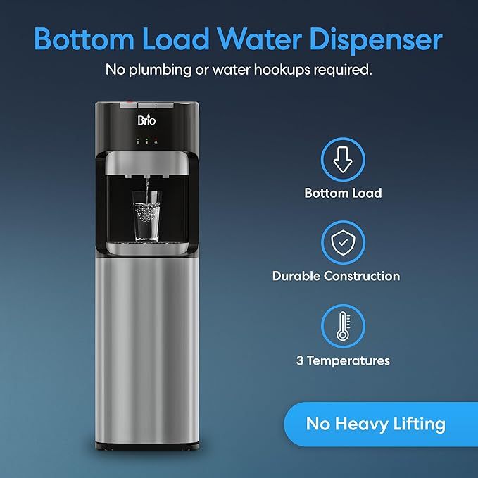 Bottom Loading Water Cooler Dispenser for 5 Gallon Bottles