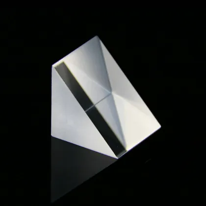Custom 10mm Right Angle Prism: An Optical Instrument with Triangular Section